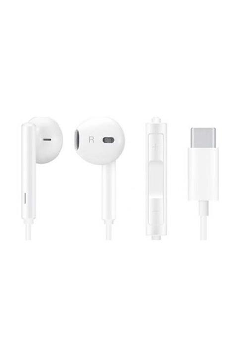 Telefon Aksesuarları Type C Kulaklık Cm33 Beyaz