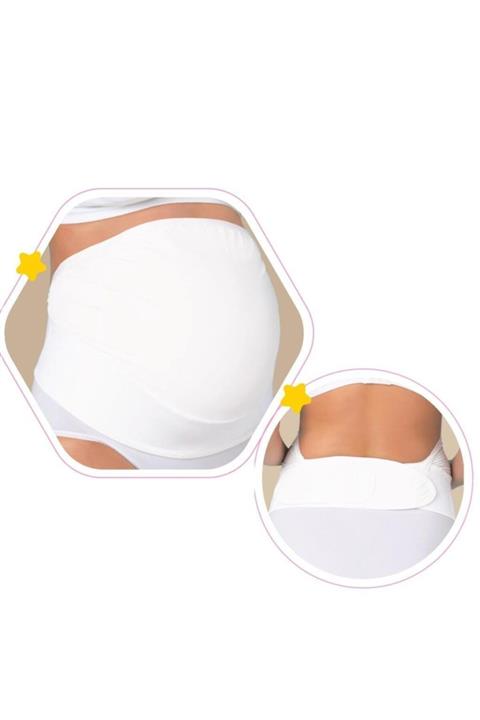 Babyjem Boze Göbek Destekli Hamile Bel Bandı 505 Siyah