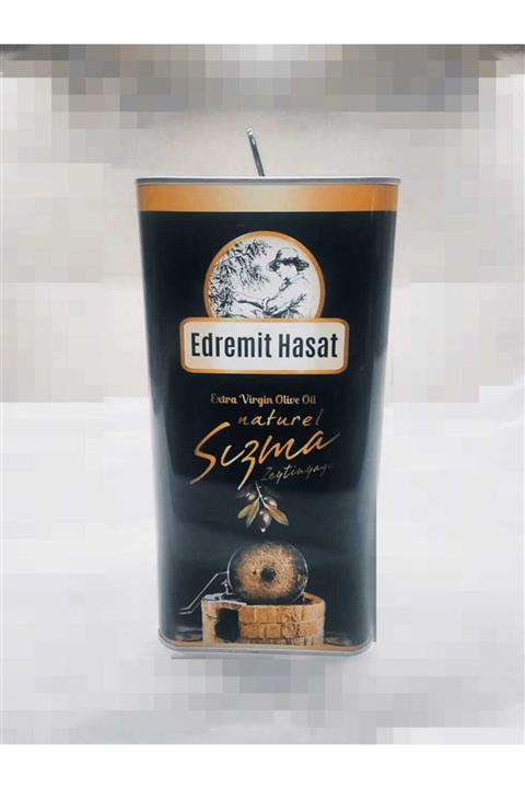 Edremit Hasat Soğuk Sıkım Natürel Sızma Zeytinyağı 5000 ml