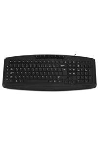 Angel Of Life Everest Kb-920 Usb Kablolu Full Boy 14 Multımedia Tuşlu Q Klavye Siyah