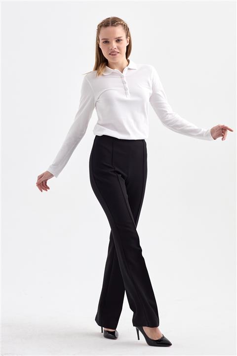 Nihan Yüksek Bel Pantolon Siyah