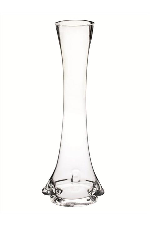 Nettenevime Fil Ayağı Vazo Cam Vazo 40cm Ince Belli Vazo