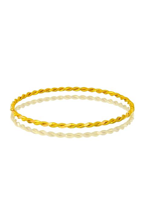 Tuğrul Kuyumculuk 15 gr(gram) 22 Ayar İşçiliksiz Paftalı Burma Bilezik