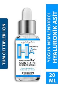 Procsin Hyaluronik Asit Kırışıklık Karşıtı Nemlendirici Serum 20 ml