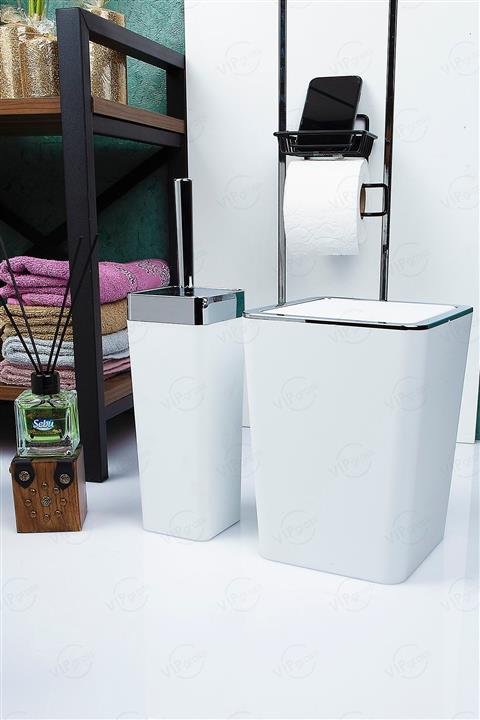 vipgross Banyo Takımı / 2'li Set Beyaz
