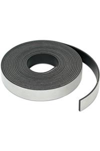 Dünya Magnet 2 Metre Yapışkanlı Şerit Mıknatıs Magnet Mıknatısı, Yapışkan Kalitesi, 2 Metre Uzunluk, En 20mm