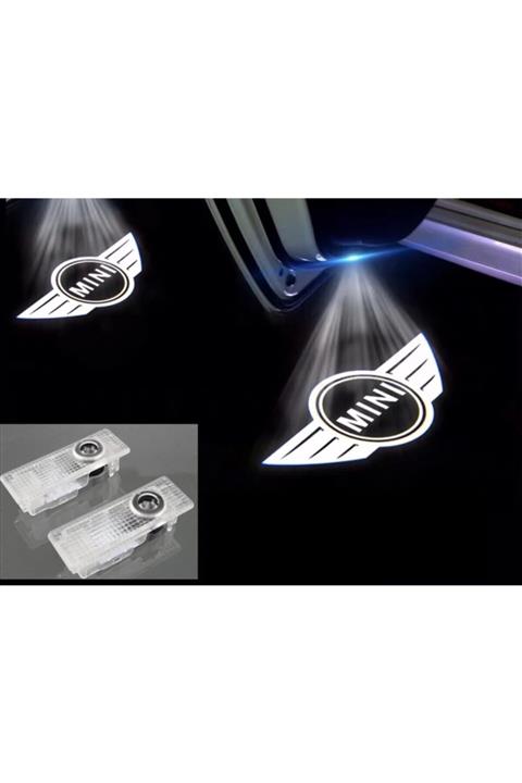 RoseTR Mini Cooper Kapı Altı Aydınlatma Lambası Mini Logo Yansıtma Mini Amblem Cihazı 2’li Set
