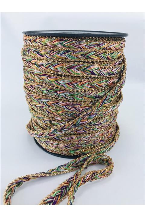 Hobigram Gold Detaylı Örgülü Model Harç