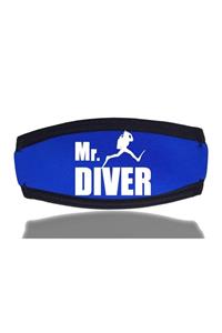 SCUBAPROMO Mr Diver Mavi Maske Bandı