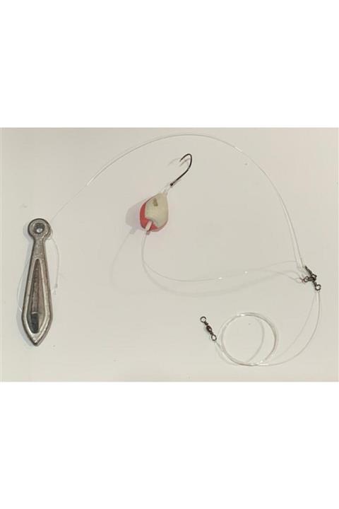 Oltacidayim Kanatlı Kurşunlu Çupra Takımı Şamandıralı Tek Iğneli 100 gr