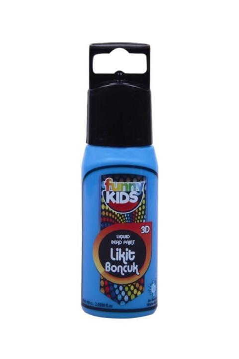 Rich Funny Kids 3d Likit Boncuk Boya Mavi 60 Cc