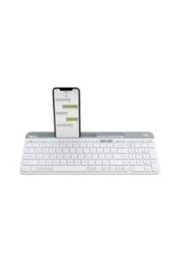 logitech K580 Slim Multi-device Bluetooth Klavye Beyaz