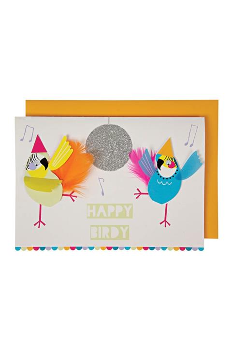 Meri Meri Happy Birdy Tebrik Kartı
