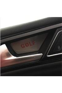 Fabrikasyon Golf 7- 7.5 Aksesuar Iç Kapı Kolu (golf Yazısı) Alüminyum Kaplama