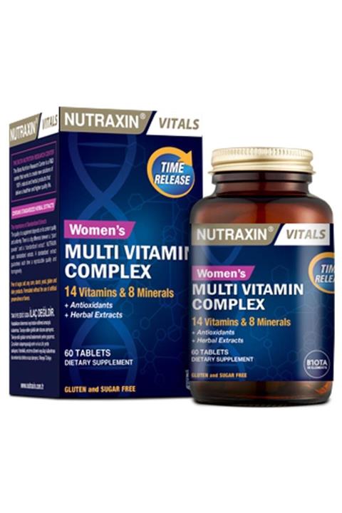 Nutraxin Womens  Multivitamin Mineral Complex 60 Tablet