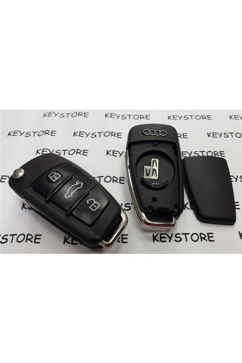 Audi 3 Buton Sustalı Kumanda Kabı