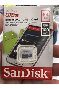 TEKNODÜNYAAKSESUAR Sandisk 64 Gbultra Microsdxc Uhs I Card