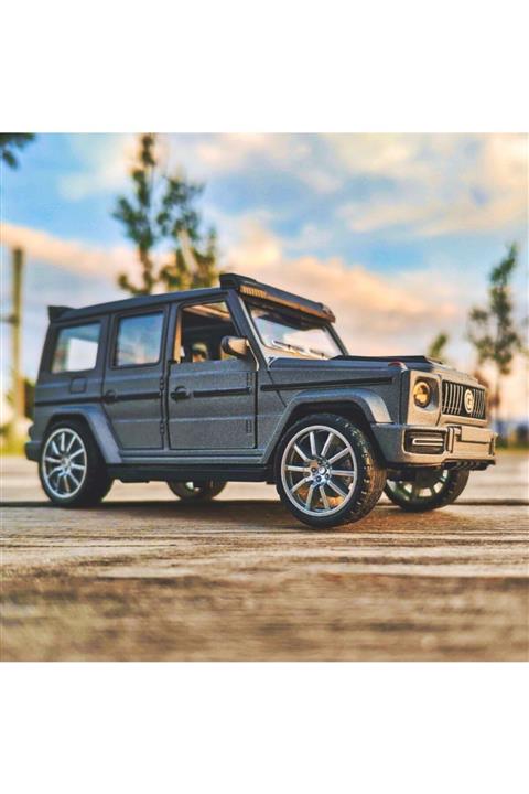 MERCEDES Benz G63 Koleksiyon Metal Araba 12cm Jip Gri