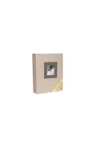 SARA 15x21cm 100'lük Koton Fotoğraf Albümü Krem