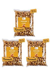 Festiva 3 Paket Karamelli Patlamış Mısır / Karamelli Popcorn 130 Gr.