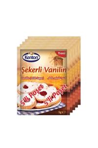 Kenton Şekerli Vanilin 5 g x 5'li 4'lü