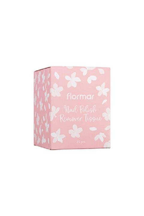 Flormar Naıl Polısh Remover Tıssue Oje Çıkartıcı Mendil | 20 Pcs