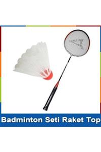 FırsatYeri Çocuklar Için Eğlenceli Badminton Eğitim Seti 2 Raket 1 Top