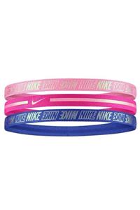 Nike N.000.2756.928.os Gırls Metallıc Headbands 3pk 2.0 Magıc Fla