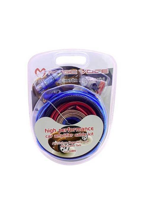 Angel Of Life Magıcvoıce Mv-6189 4 Ga Oto Anfi Kablo Seti