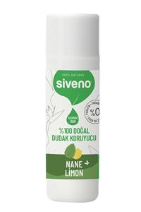 Siveno Doğal Nane Limon Dudak Koruyucu