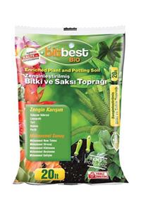 BİTBEST Solucan Gübreli Bitki Ve Saksı Toprağı 20 lt