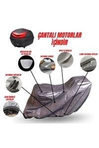 EfeTicaret Honda Dio Çantalı Motosiklet Motor Koruma Brandası Ultra Dayanıklı