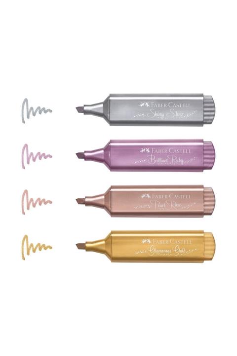 Faber Castell Metalik Işaretleme Kalemi 4 Renk Set