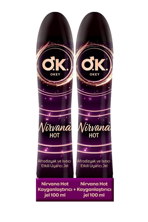 Okey Nirvana Hot Uyarıcı Jel 2'li Set 200 ml