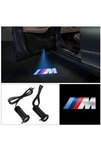 C9 Bmw M Delmeli Kapı Altı Logo Delmeli Led Hayalet Logo