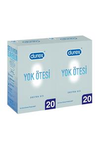 Durex Yok Ötesi Ekstra His Prezervatif, 40'lı