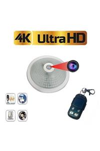 Filonline Uzaktan Kumandalı Bakıcı Tavan Led Armatür 1080p Full Hd Gece Görüşlü Sensörlü Kamera