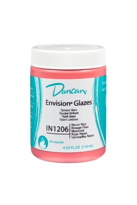 DUNCAN Envısıon Glazes In1206 Neon Red 118 ml