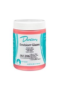 DUNCAN Envısıon Glazes In1206 Neon Red 118 ml