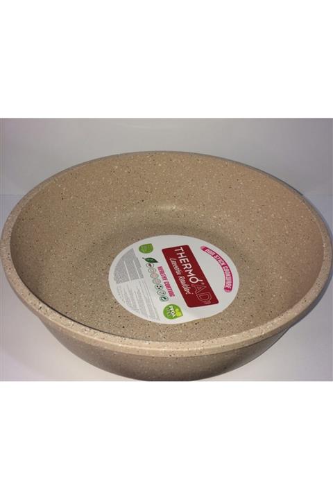 ThermoAD Granit 30 cm Fırın Tepsi Vizon