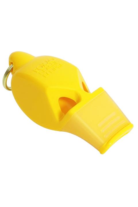 Fox Unisex Sporcu Aksesuarları - Fox 40 Eclipse CMG Hakem-Antrenör Düdüğü + İpi Sarı - 8405-0208