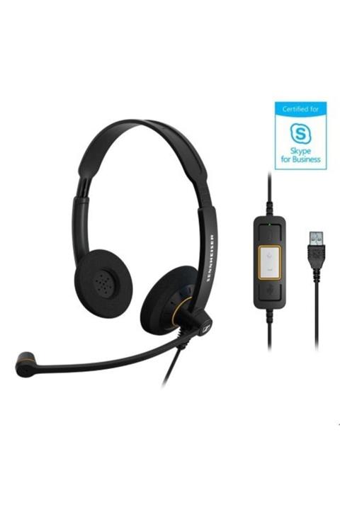Sennheiser Sc 60 Usb ml Kablolu Çağrı Merkezi Kulaklığı