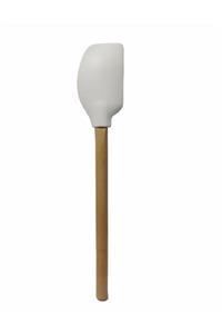 Baroness Yanmaz Yapışmaz Ahşap Saplı Silikon Spatula 32 Cm