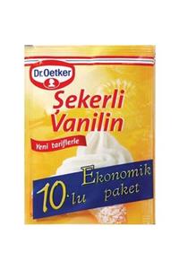 Dr. Oetker Dr.oetker Şekerli Vanilin 10'lu 50gr