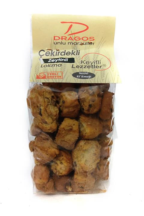 DRAGOS Çekirdekli Zeytinli Lokmalık Galeta
