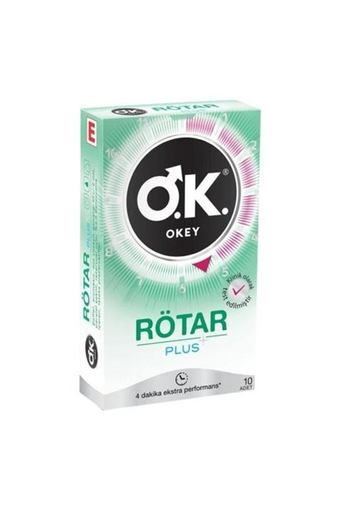 Okey Rötar Plus 10'lu Prezervatif 2 Kutu