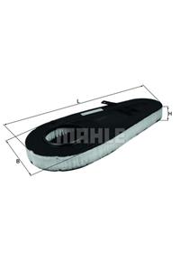 MAHLE Hava Filtresi E1077l F07-f10-f11-f01-f02 N47ns-n57-n57s