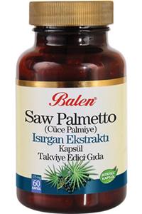 Balen Saw Palmetto Isırgan Ekstraktı Çinko 60 Kapsül  Cüce Palmiye