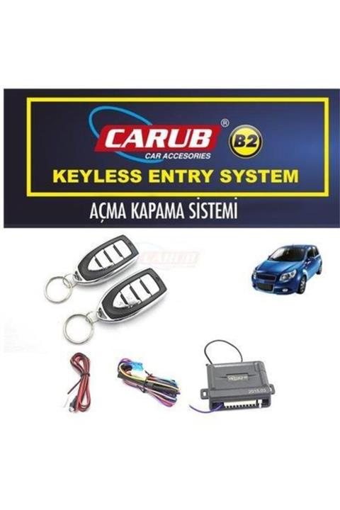 Carub Br4602445 Uzaktan Açma Kapama Sinyal Çıkışlı Krom