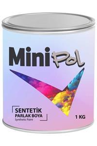 Minipol Parlak Sentetik Yağlı Ahşap, Metal Boyası (yeşil) 1 Kg